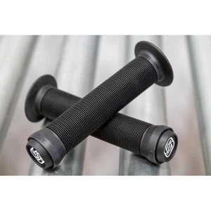 Gussett Sleeper MTB BMX Grips Flanged Black 147mm - Picture 1 of 4