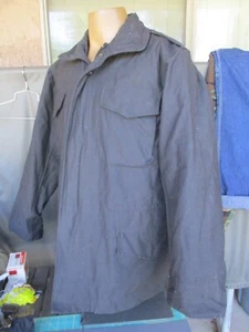 Vtg BLACK M-65 Tactical Coat, Field Jacket & Liner from Tru-Spec, MEDIUM - Picture 1 of 15