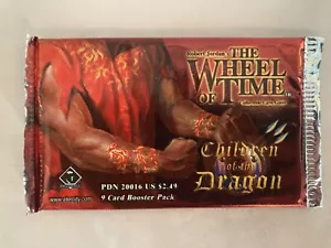 Robert Jordan’s Wheel of Time TCG Children of the Dragon Booster Pack NEW - Picture 1 of 2