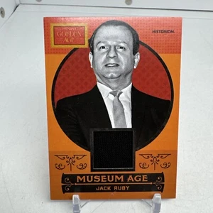 2014 Panini Museum Age Memorabilia #6 JACK RUBY KENNEDY OSWALD ASSASSIN - Picture 1 of 2