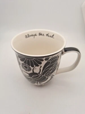 Karma Boho Black And White Bee Coffee Mug - Image 1 of 4