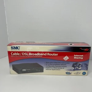 SMC Barricade 100 Mbps 4-Port 10/100 Wireless Router (SMC7004VBR) NEW!! - Picture 1 of 5
