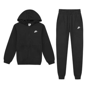 NIKE NSW CLUB FLC FZL SUIT - BLACK - FD3114-010 - Picture 1 of 1