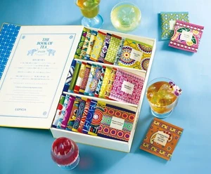 Lupicia Book shaped Teabag box Book of Tea 30pcs EN ETE 2025 Summer Gift PSL - Picture 1 of 4