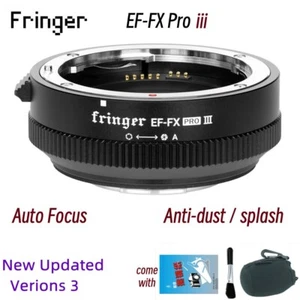 Adaptador AF Fringer EF-FX PRO III para lente EF a cámara Fujifilm Fuji X-T5 H2s T3 - Imagen 1 de 8