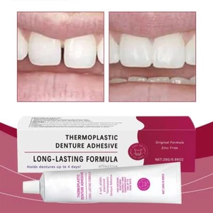 28g Almohada Mango Prótesis Adhesivo para Evitar el Deslizamiento de Prótesis Dentales - Imagen 1 de 20
