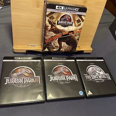 Jurassic Park Trilogy (4K UHD Blu-ray) B.D. Wong Jeff Goldblum William H. Macy - Image 1 of 4