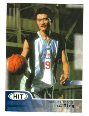 Yao Ming RC China 2002 Sage Hit #5 Houston Rockets Foto 1 de 2