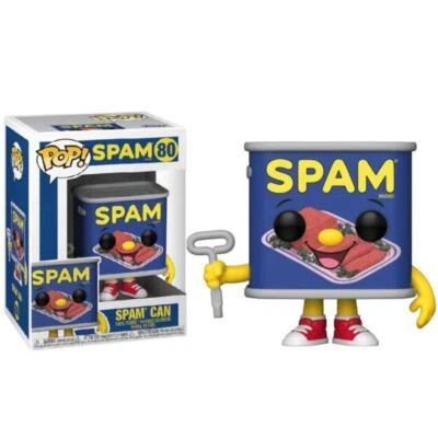 FUNKO POP ! FOOD SPAM (80) SPAM CAN VINYL FIGURE 9CM STATUA DA COLLEZIONE - Immagine 1 di 3