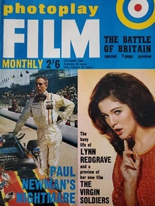 PHOTOPLAY OCT 1969 VINCENT PRICE, LYNN REDGRAVE, BARDOT, TAYLOR, BATTLE BRITAIN - Picture 1 of 13