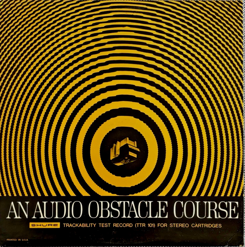 シュアー　SHURE トラッカビリティ・テストレコード シュアー SHURE トラッカビリティ・テストレコード Shure Test Record
