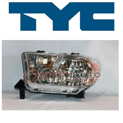 TYC Left Headlight Assembly for 2007-2013 Toyota Tundra Electrical Lighting ux - Изображение 1 из 4