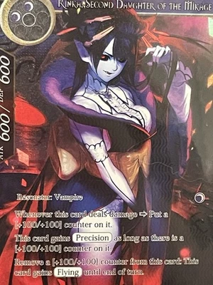 FOW Rinka, Second Daughter of the Mikage CFC-079 SR Full Art Textured Promo - Image 1 of 4