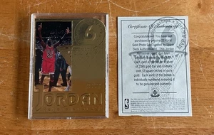 Michael Jordan 1999 Upper Deck 22kt. Gold Limited Edition Card Box w Certificate - Picture 1 of 4