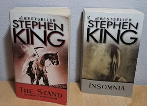 2 Stephen King Paperback Books  The Stand & Insomnia - Bild 1 von 9