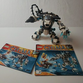 LEGO Chima Icebite Claw Driller 70223 Set Incomplete w/1 Minifigure No Box