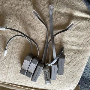 6 adaptateurs de débit de base RJ45 mâle vers RJ45 femelle RNIS MOD-TAP Limited 42.A0020 - Photo 1/3