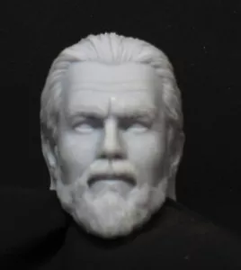 Ewan McGregor- Obi Wan Kenobi - STAR WARS 3D PRINT RESIN HEAD SCULPT 1/6 scale - Picture 1 of 4