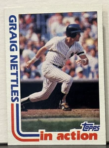 1982 Topps #506 Graig Nettles New York Yankees Baseball card - Picture 1 of 2