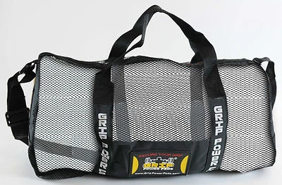 GRIPPOWERPADS Grip Power Pads Mesh Gear Bag Multipurpose Gym Bag Beach Bag Scuba Diving New