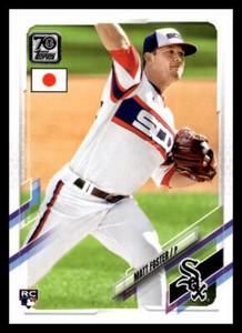 2021 Topps Japan Edition Matt Foster  Rookie 177 Chicago White Sox