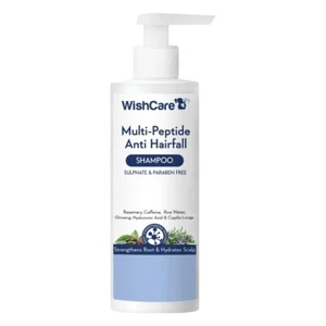 WishCare Multi Peptide Anti Hairfall Shampoo All Hair Types 250ml Pack of 1 - Picture 1 of 5