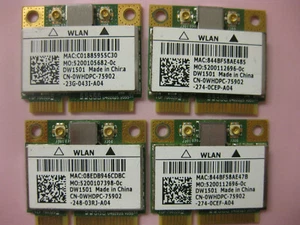 Dell OEM WHDPC Wireless DW1501 b/g/n PCIe Half BCM94313HMG2L - Picture 1 of 12