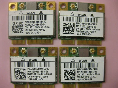 Dell OEM WHDPC Wireless DW1501 b/g/n PCIe Half BCM94313HMG2L - Image 1 of 4