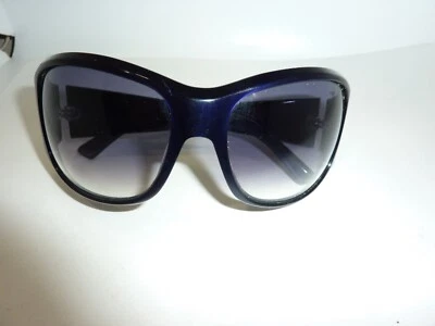 Gafas de sol Marc Jacobs de gran tamaño ESTRECHAS AZUL OSCURO HECHAS EN ITALIA VINTAGE Foto 1 de 4