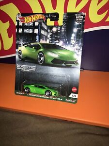 Hot Wheels 2021  Car Culture Exotic Envy Lamborghini Huracan LP 610-4  Green