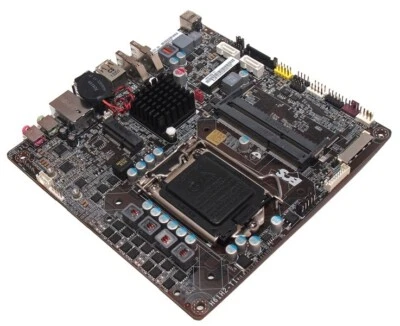 Mini ITX motherboard ECS H61H2-TI Socket 1155 for PC or AiO - Bild 1 von 4