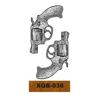 Tatuajes temporales brazo cuerpo tatuaje pegatina media manga falsa impermeable Foto 1 de 4