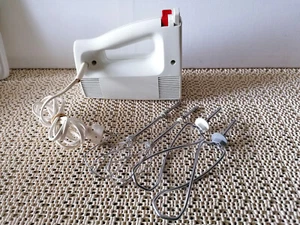 KRUPS 3Mix 4004 Typ727 170W Handmixer Heckantrieb 2X Schlagbesen + 2x Kneter - Picture 1 of 9