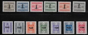 ITALIA  Rep. Sociale  1944     Taxe   MNH-VF   #   Sass.  60-72  - Picture 1 of 1