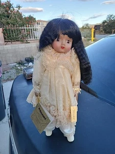 Seymour Mann doll Collector’s Guild Melba African American In ivory Lace With Bo - Picture 1 of 2