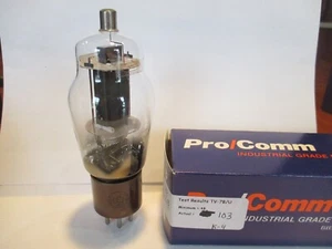 Tubo de alimentación base marrón RCA 807 RCA - TV-7 probado fuerte - Imagen 1 de 7