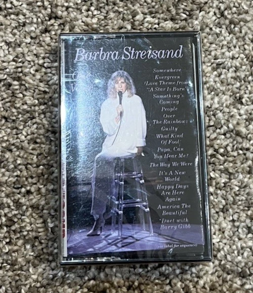 NEW SEALED VTG 1987 Barbra Streisand One Voice (Cassette) CBS - Image 1 of 3