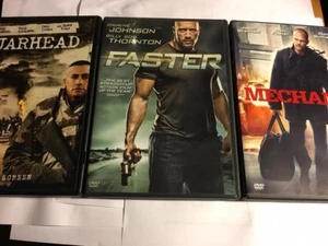 JARHEAD - FASTER - THE MECHANIC --- 3 DVD MOVIES - Imagen 1 de 1