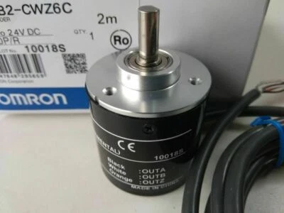 1x OMRON Incremental Rotary Encoder 10~5000p/r 5-24v DC E6B2-CWZ6C NPN - Image 1 of 4