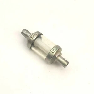 FILTRO FILTRINO METALLICO PER TUBO BENZINA OLIO DA 8 MM MOTO SCOOTER VESPA CIAO - Picture 1 of 1