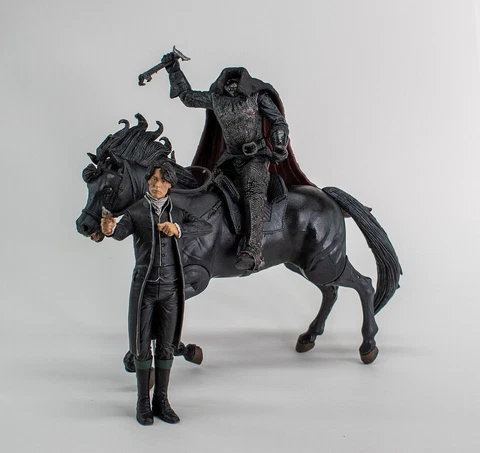 1999 McFarlane Headless Horseman Of Sleepy Hollow  Action Figure Set NO TREE Cover
