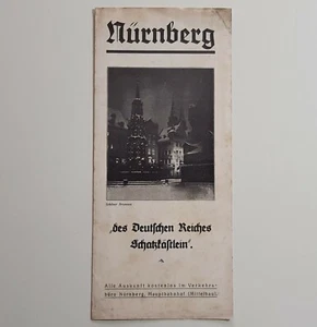 Nürnberg altes Reise Prospekt - Bild 1 von 2