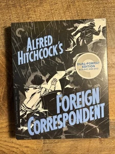 Foreign Correspondent (Criterion Collection Blu-Ray/DVD, 1940) Alfred Hitchcock - Picture 1 of 2
