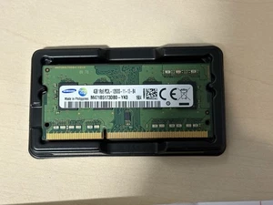 Samsung 4GB DDR3 RAM PC3L-12800 1600MHz Unbuffered CL11 SODIMM M471B5273CH0-YK0 - Picture 1 of 4