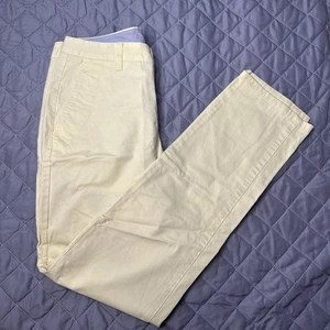 Bonobos Golf Performance Chino Pants Adult 31 x 34 Slim Yellow Travel Stretch - Picture 1 of 6