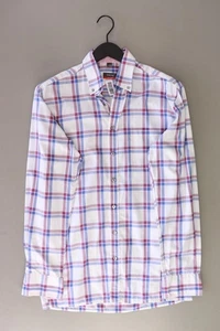 ⭐ Eterna camicetta per uomo taglia Hemdgröße 39/40, M, 50 a quadri bianco ⭐ - Foto 1 di 6