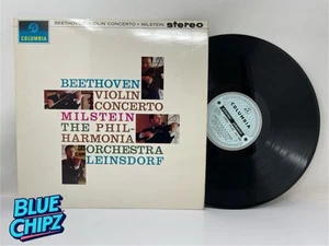 NATHAN MILSTEIN: Beethoven Violin Concerto (B/S Columbia SAX 2508 UK LP) Rare EX - Picture 1 of 15