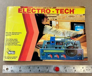 Vintage NSI Electro-Tech Instructions Experiments Guide - Picture 1 of 5