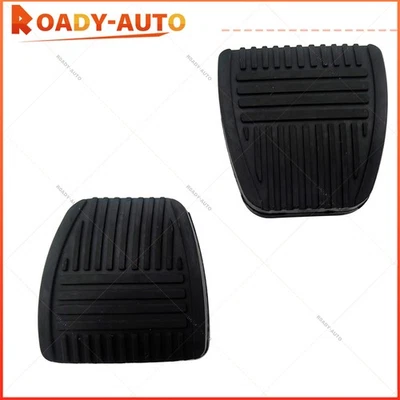 3132114010 For Toyota Pickup Truck 1979-1985 Clutch / Brake Pedal Pad Cover 2Pcs Foto 1 de 4