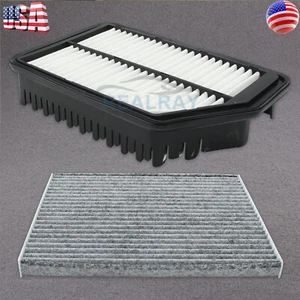 Engine + Cabin Air Filter For 2007 2008 2009 2010 2011 2012-2016 Hyundai Elantra - Picture 1 of 12